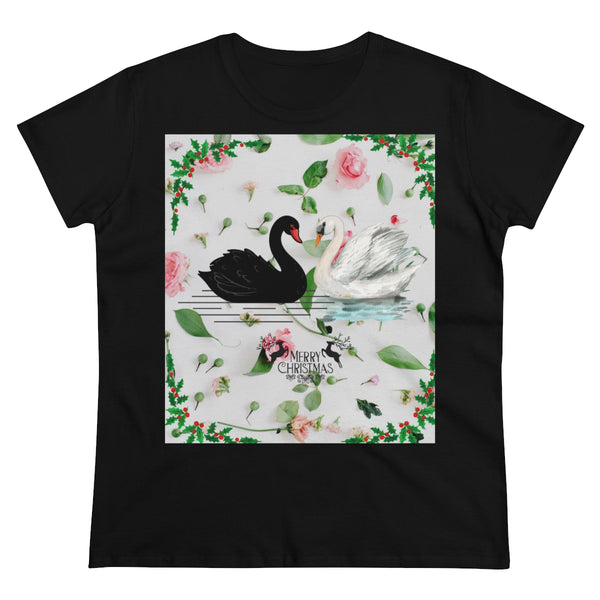 Merry Christmas Women's Midweight Cotton Tee