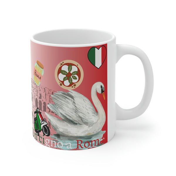Un Cigno a Roma The swan around the world