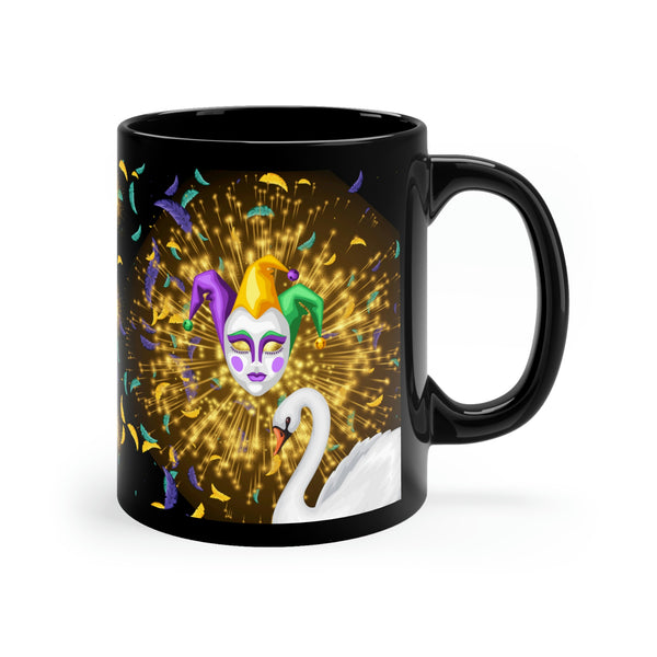 Carnival 11oz Black Mug