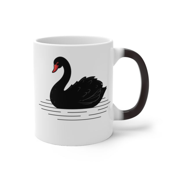 Black Swan Color Changing Mug