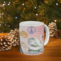 Un Cygne à Paris Ceramic Mug 11oz The swan around the world